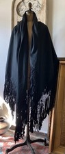 Vintage Piano Shawl /cover With Fringe 70  x70  