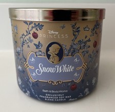 2026 KSIĘŻNICZKA DISNEYA ŚNIEŻNOBIAŁA ~ ŚWIECA 3 KNOTY ~ Bath & Body Works