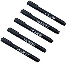 Huron Counterfeit Money Marker Detector Pen 5 Pack Fake Bill Checker