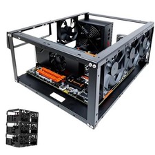 PC Test Bench,Open Air PC Case,Open Frame Computer Chassis, DIY Stackable