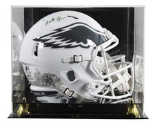 Eagles Randall Cunningham Signed STS III F/S Speed Rep Helmet W/ Case BAS W
