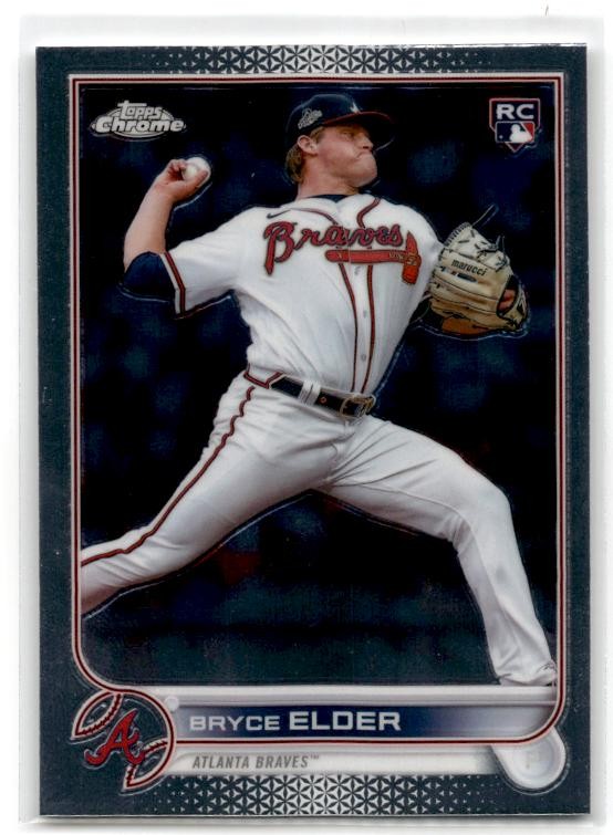 2022 Topps Chrome Update #USC37 Bryce Elder Atlanta Braves