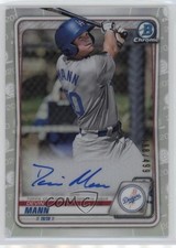 2020 Bowman Chrome Prospect Refractor 198/499 Devin Mann #CPA-DMA Auto 0jd0