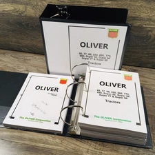 Oliver 77 Super 77 Tractor Service Repair Manual Parts Catalog Workshop Book