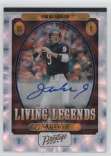 2024 Panini Prestige Living Legends Xtra Points /25 Jim McMahon #LL-JMN Auto