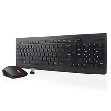 Lenovo 510 Wireless Keyboard Mouse Combo, 2.4 GHz Nano USB Receiver, Black