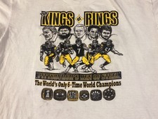The KINGS of RINGS Shirt - PITTSBURGH STEELERS - Lambert/Harris/Swann/Bradshaw