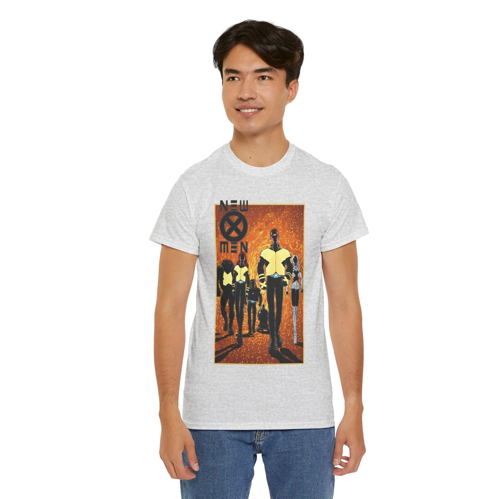 New X-Men T-Shirt - Frank Quitely Art - Wolverine, Cyclops, Jean Grey - Marvel