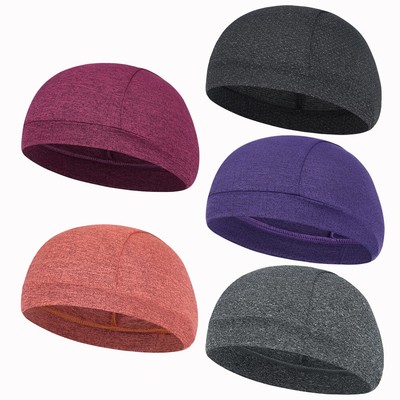 hat liner sweat wicking beanie cooling helmet caps skull cap running hard