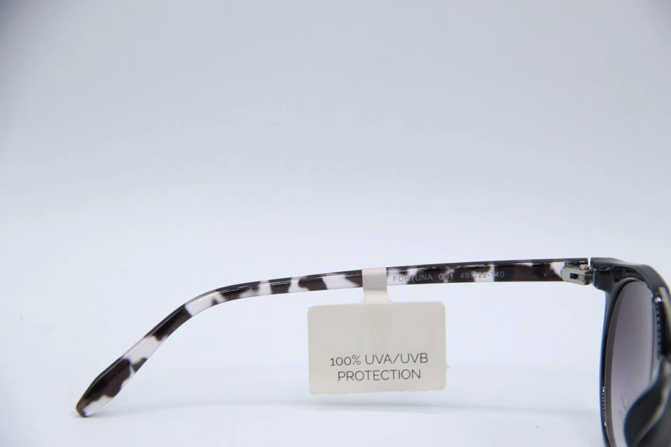 NEW NICOLE MILLER FORTUNA C01 BLACK GRADIENT AUTHENTIC FRAMES SUNGLASSES 49-22 — 第 3/4 张图片