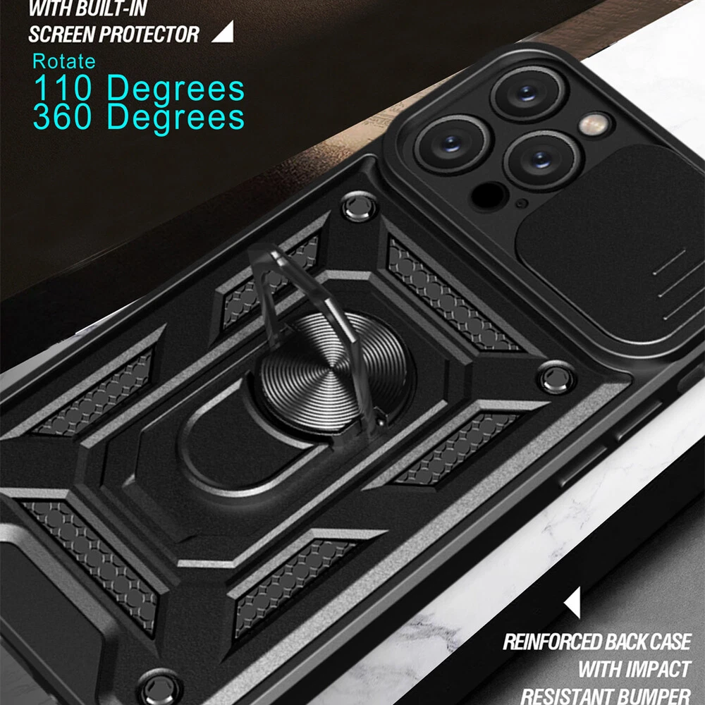 Durable Phone Case with Camera Protection for iPhone 15 14 Pro Max Plus 13 12 11 XS Max