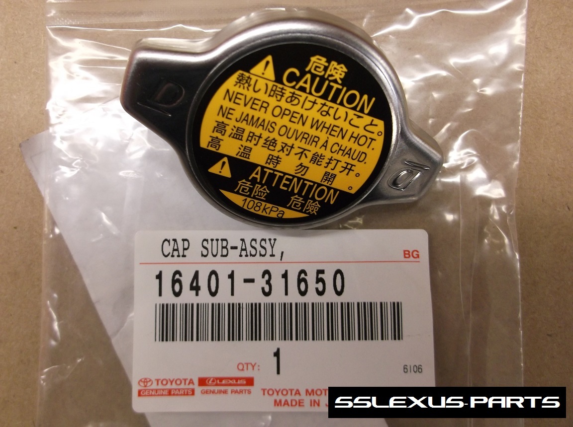 2003-2008 Lexus GX470 OEM Genuine Radiator Cap | 16401-31650 | Japan