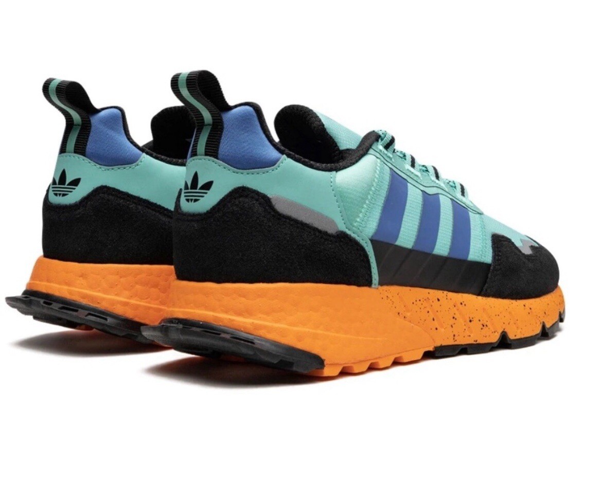 スニーカー B-EAST SNEAKERS Adidas ZX 1K Boost-Seasonality Acid Mint Black GX6569 Size