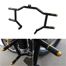 Front Highway Engine Guard Crash Bar Fit For Harley Touring Road Glide 2009-2024