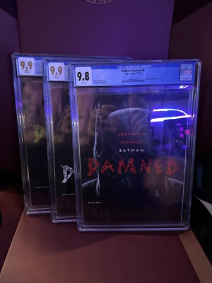 Batman Damned 1-3 CGC GRADED