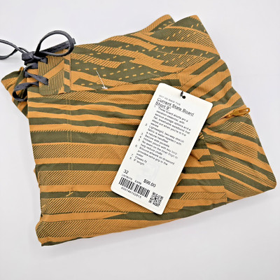 Lululemon Current State Board Short 9'' LM7B07S EXPB Men's Size 32