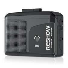 Reshow Portable Walkman Cassette Player   Digital Converter with Mic  Speaker