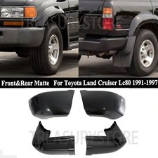 For Toyota Land Cruiser Lc80 91-97 Front Rear Bumper Protection Corner Cover Kit