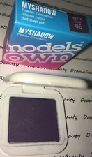 Models Own MyShadow Powder Eyeshadow Intense 06 * MATTE DUSK * Deep Purple BNIB