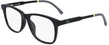 NEW KIDS LACOSTE L3635 001 Black Eyeglasses 49/15/130 with Lacoste Case