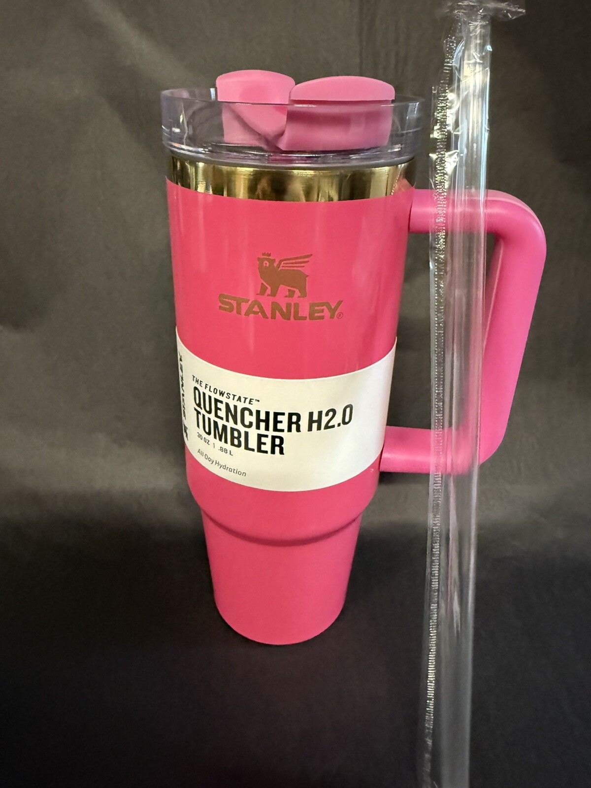 Stanley Pink Parade 30oz Quencher Tumbler Pink / Gold LIMITED | IN HAND NEW