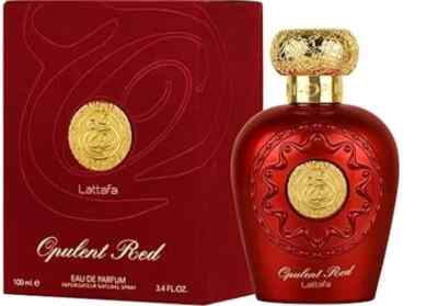Opulent Red by Lattafa perfume for unisex EDP 3.3 / 3.4 oz. New in Box
