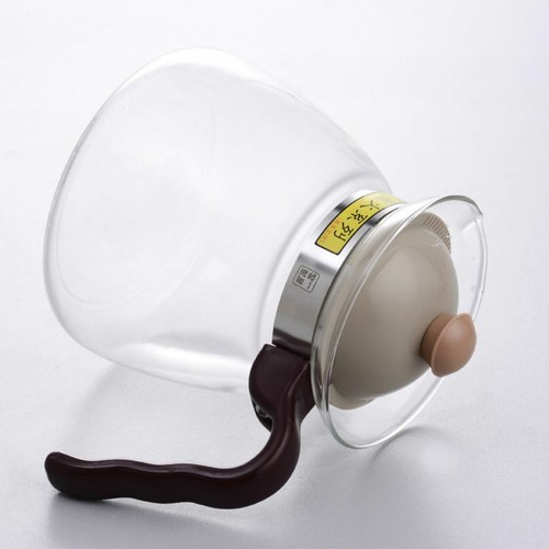 Japanese Style Direct Fire Heatable Glass Teapot Coffee Kettle Tea Maker 800ml - Picture 5 of 12