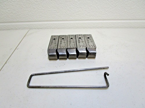 Ridgid 46742 3-1/2" NPSM Pipe Threader Threading Die Set for 4-PJ Used - Picture 6 of 6