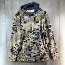 Under Armour Men's Storm Camo Pullover Hoodie Brown Green Medium 1375113-989