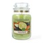 Yankee Candle Mittelgroße Duftkerze – Silbersalbei & Kiefer, Im Glas, 35–50 Stunden Brenndauer | Mit 2 Dochten, Warm-herber Duft Für Zuhause