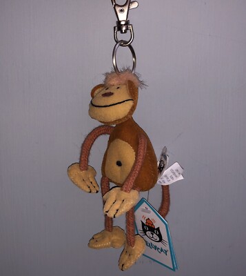Jellycat “Dingly Dangly Morris Monkey Keychain” Soft Plush Toy