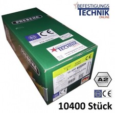 Prebena L Klammern L44CRFHA-ETA 44mm rostfrei G5562 Bostitch S5 S5765 Senco N 85