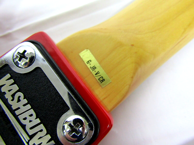 Vintage 1980s Washburn G-Junior G-JRV Electric Guitar RH Red | eBay