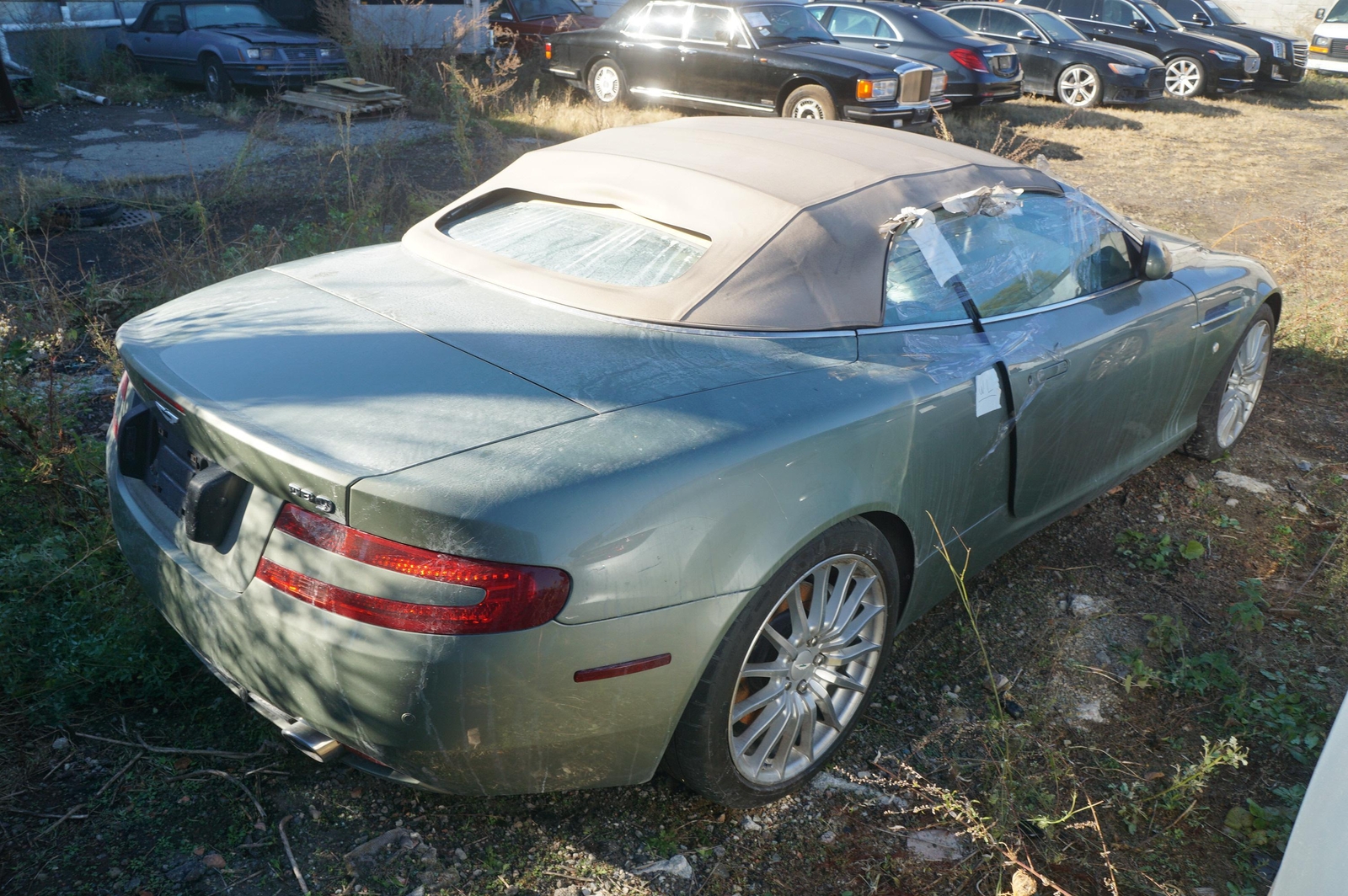 Rear Right Quarter Panel Structural Metal Body Cut OEM Aston Martin DB9 2004-16