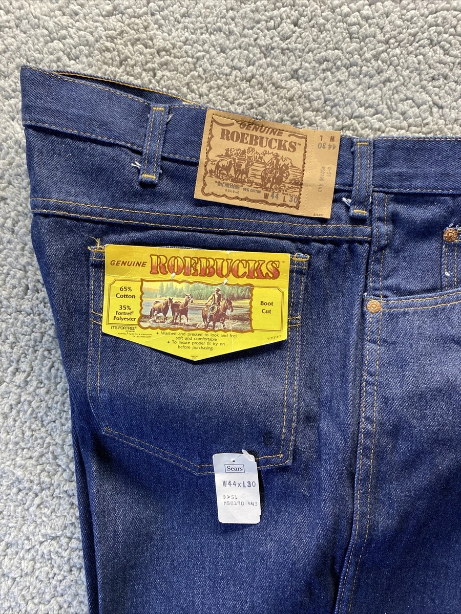 60's ROEBUCKS WESTERN DENIM PANTS | tonyreyes.com