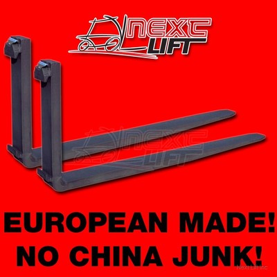 NEW CLASS II 2 96'' FORKS 1-3/4 X 5 X 96 CL2 PAIR 8FT SET FORKLIFT 1.75