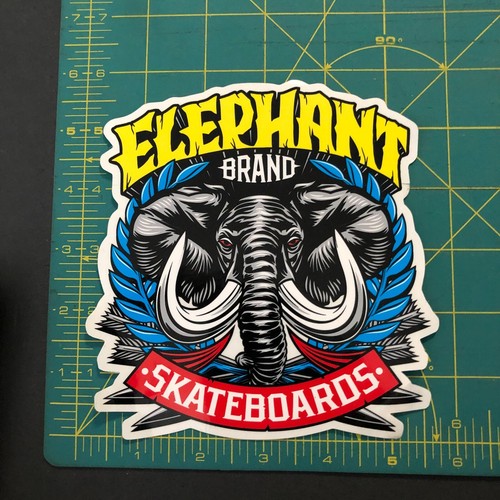 Lot of 3: Vintage Skateboard Brand Sticker Mike V Elephant Pink Sticker - Picture 6 of 8