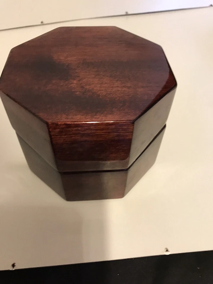 Reloj Mundial en Hermosa Caja de Madera (Excelente Estado) Foto 3 de 4