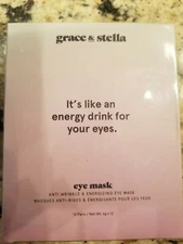 Eye mask  Anti wrinkle and energizing eye mask. Grace and Stella 12 Pairs