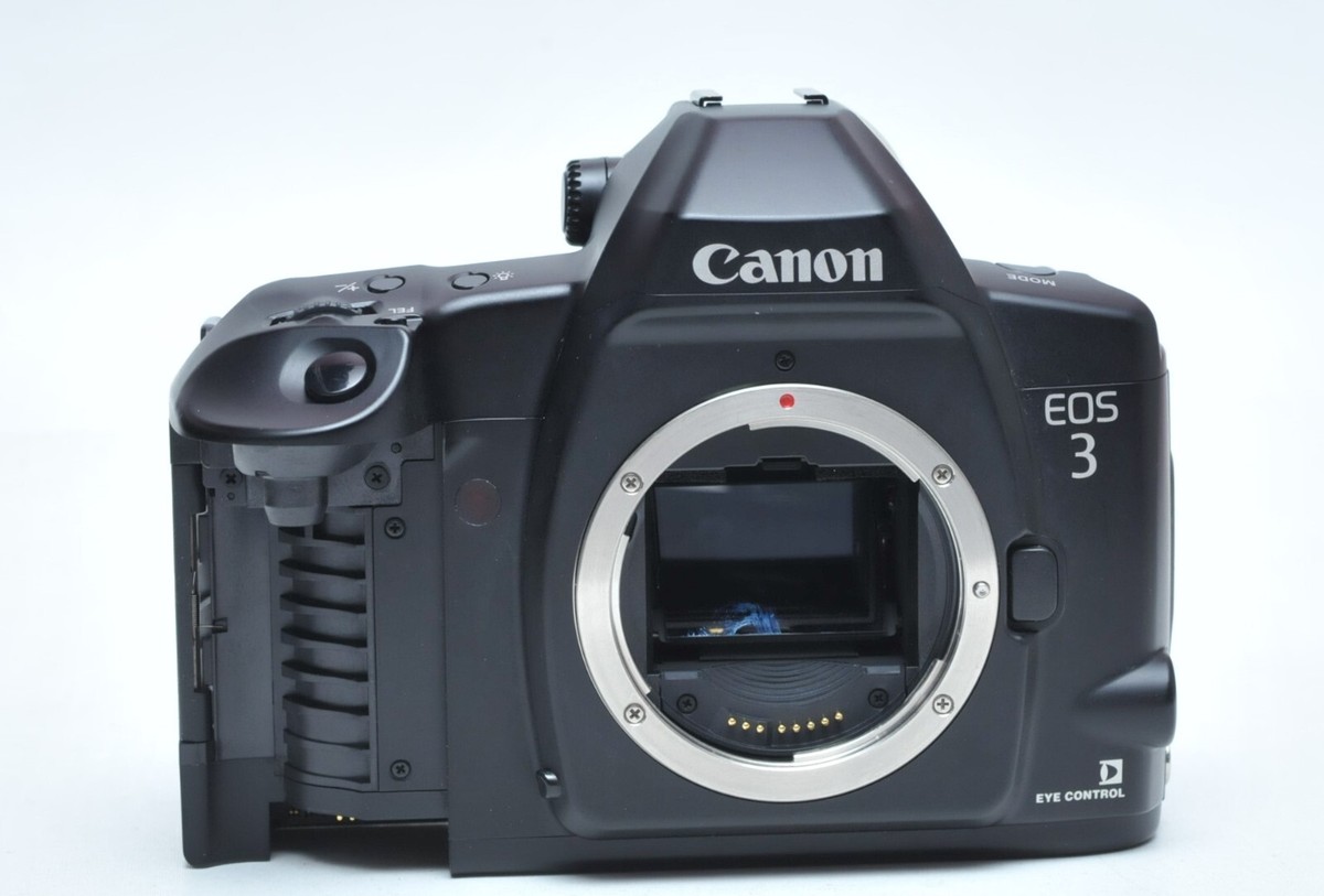 Canon EOS-3 35mm SLR Film Camera *PARTS/REPAIR* AS IS 82966102615 
