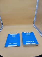 1988 DODGE COLT VISTA IMPORT SERVICE SHOP REPAIR GUIDE MANUAL BOOKS VOL 1-2 