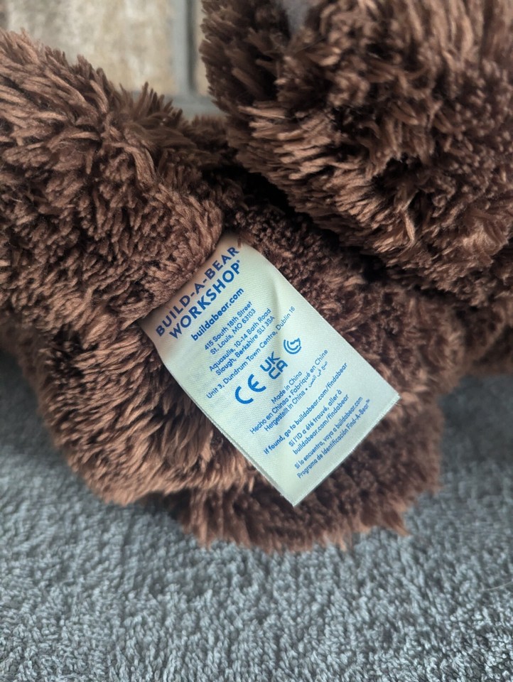 Build A Bear Howlin Werewolf Halloween Shaggy Plush Soft Toy Wolf Dog