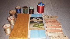 vintage thread lot-Betsy Ross , coats&clark ,american thread co