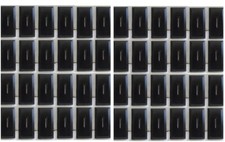 Lot 48 Socle Pour Vitrine Présentation Miniatures Hauteur 6 cm Neuf