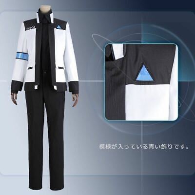 Detroit: Become Human Connor Coat Jacket Cosplay Costume (PK800 #687899150)