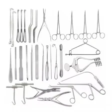 32-Piece Neuro Craniotomy Instruments Set Comprehensive Neurosurgery Tools