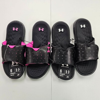 Under Armour Women's Ignite Pro Slides Sandal Flip Flop NWT 2023