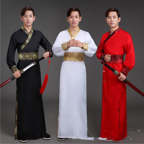 Intimate Downtown Laws and regulations Chinese Ancient Men&#039;s Hanfu Warrior Knights Scholars Cosplay Dynasty  Costumes | eBay