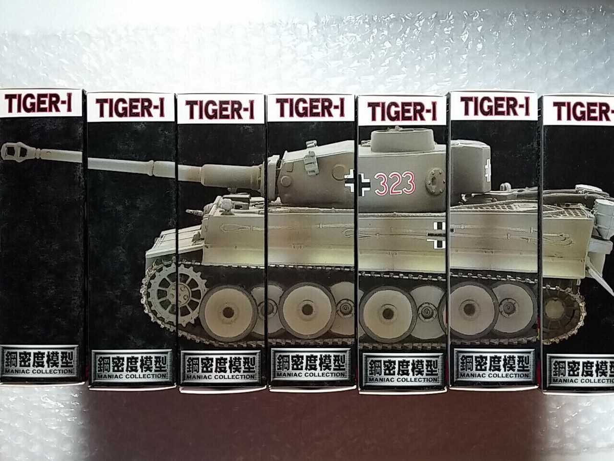 Aタルガ 鋼密度模型タイガーⅠ TARGA MANIAC COLLECTION WWII TIGER 1