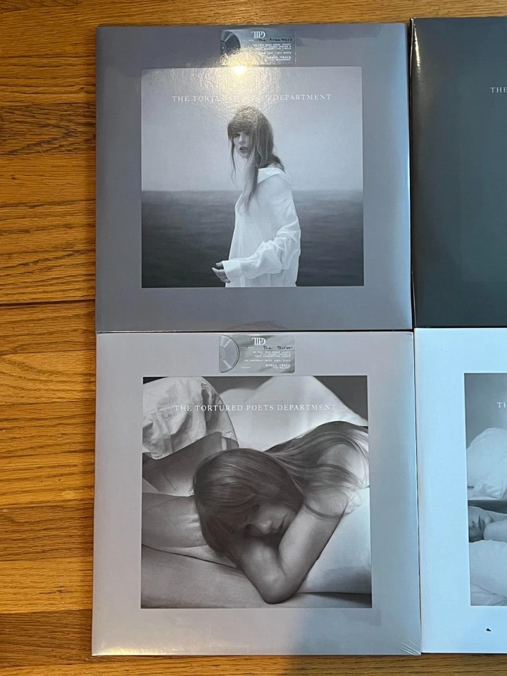 Taylor Swift-Tortured Poets Department TTPD-Complete 6 Vinyl Set & Display Case - Image 2 of 4